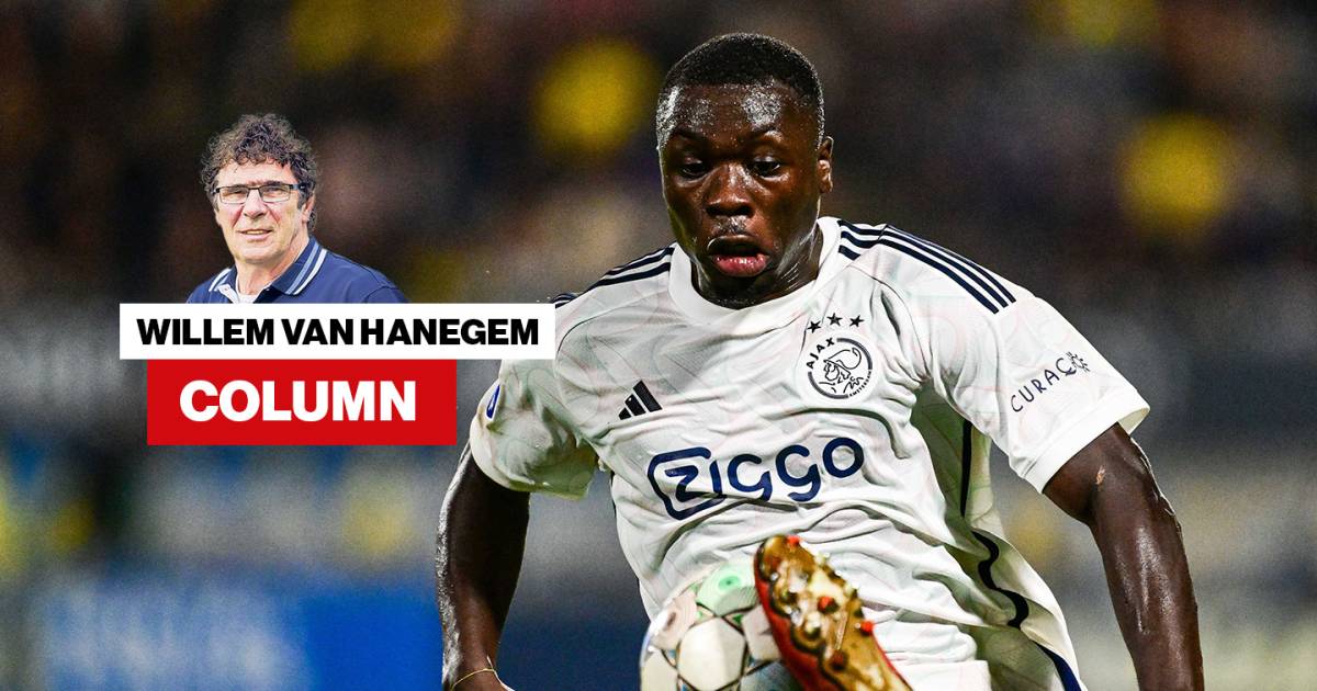 Column Willem van Hanegem | Brian Brobbey kreeg na de botsing met Etienne Vaessen de volle laag, maar dat is echt sneu.
