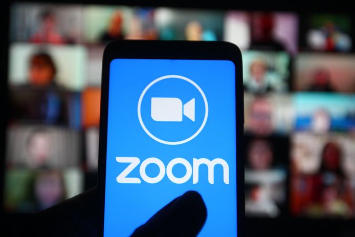 De bekende onlinevergaderdienst Zoom.