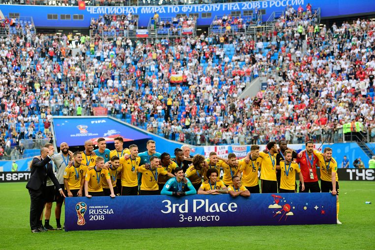 Rode Duivels Spelen Ek Wedstrijden In Sint Petersburg In Half Gevuld Stadion Kopenhagen Rekent Op 11 000 Fans De Morgen