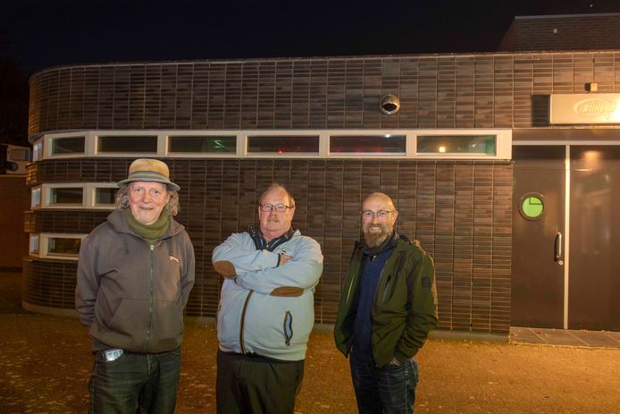 Vlnr. Hank van Houtert, Peeter Mastenbroek en Evert van Eupen.