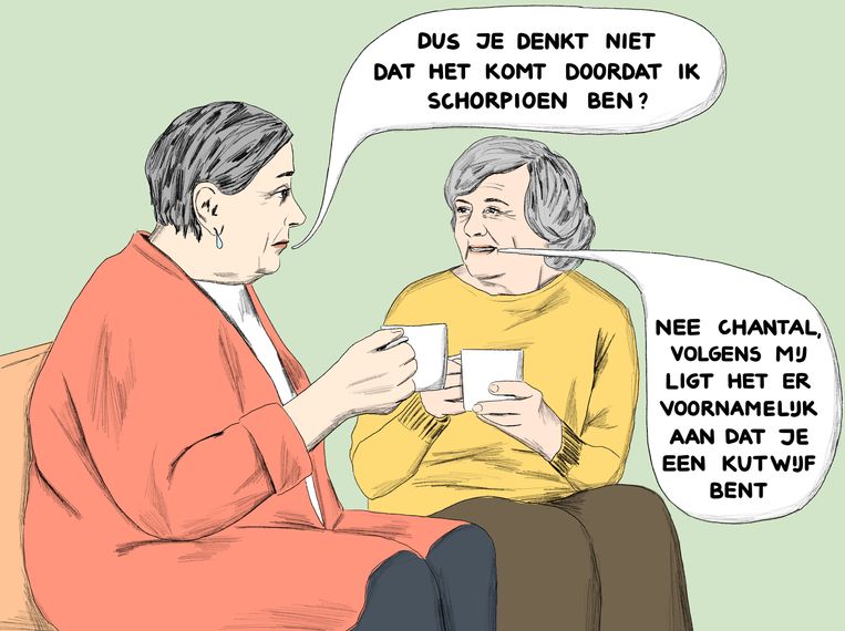 Kamagurka over het werk van Jip van den Toorn: ‘Dit is verdomd goed werk. Goeie, frisse ideeën verpakt in sterke, coole tekeningen.’ Beeld Jip van den Toorn