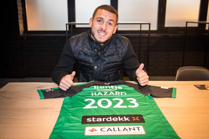 Kylian Hazard tekende tot 2023 voor Cercle Brugge.
