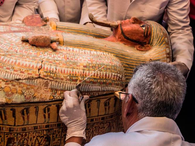 Dertig kisten met 3.000 jaar oude mummies ontdekt in Egypte