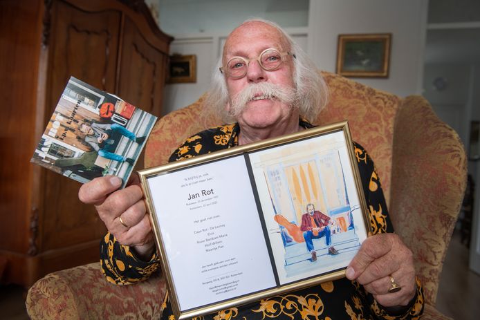 Jan Rot verrast kunstenaar uit Ugchelen met bijzondere kaart: ‘Dit is ...