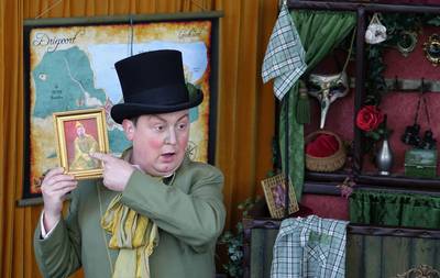 Kindertheater met August Greene bij De Pelen