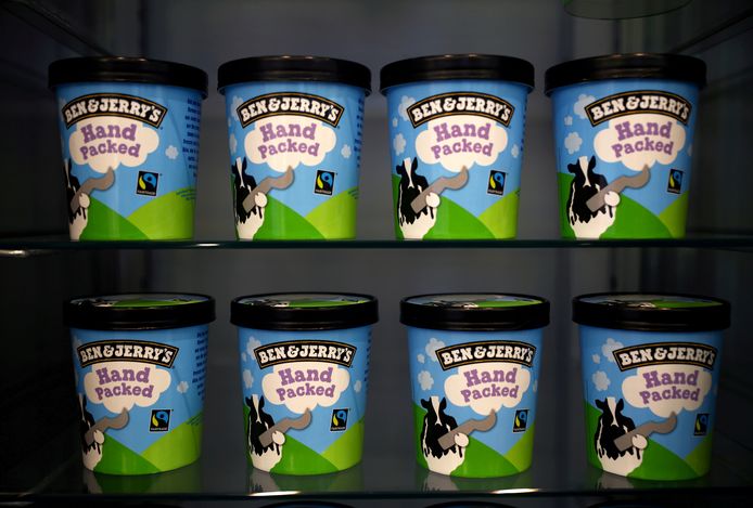 IJs van Ben&Jerry's, een van de vele merken van Unilever.