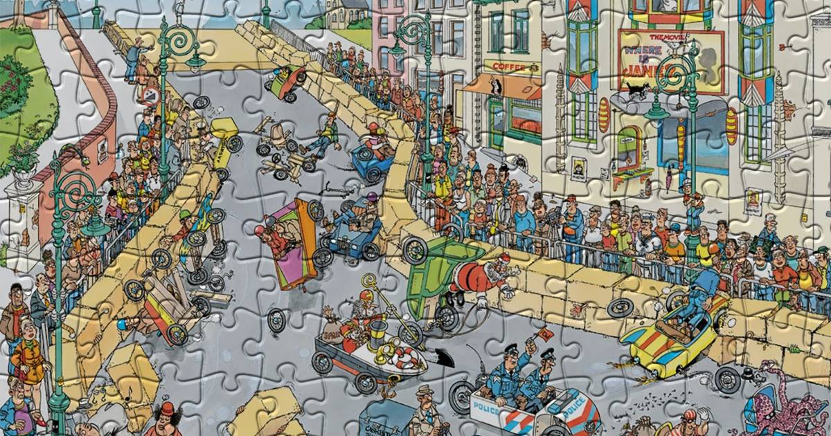 Puzzelkoning' van Haasteren viert 86ste met 200ste puzzel | Binnenland AD.nl
