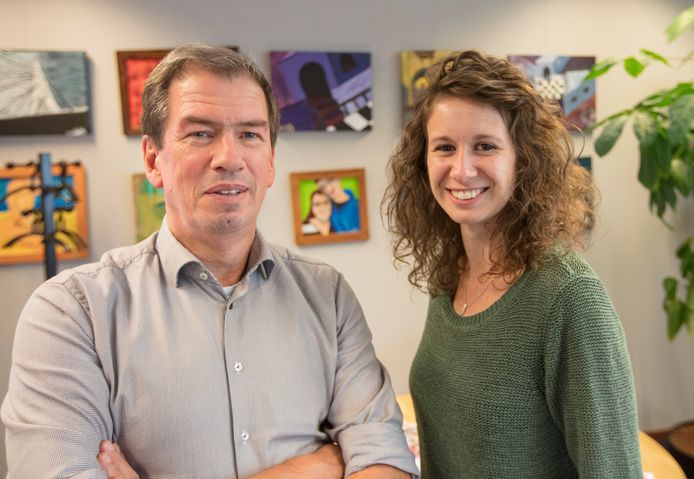 ORO bestuurder Jan Roelofs en Marjolein Karsemakers. Foto Ton van de Meulenhof