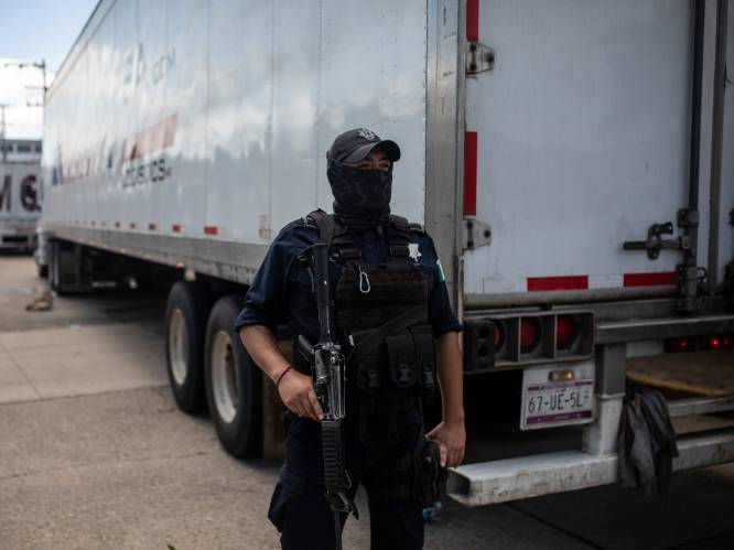 600 migranten gered uit twee vrachtwagens in Mexico