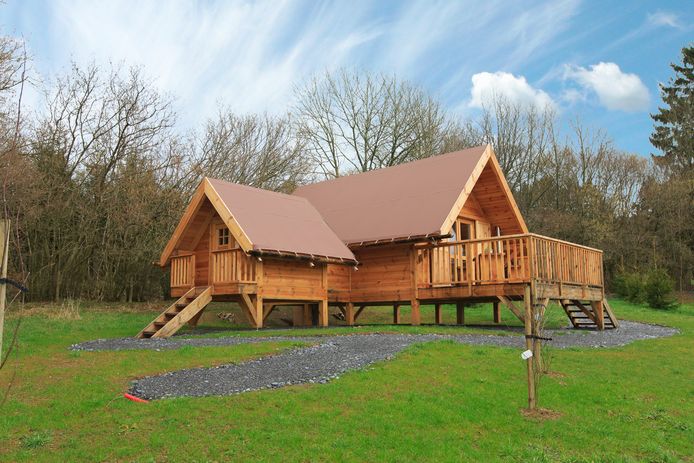 Deze trendy chalet voor vier personen is de perfecte uitvalsbasis voor een familievakantie.