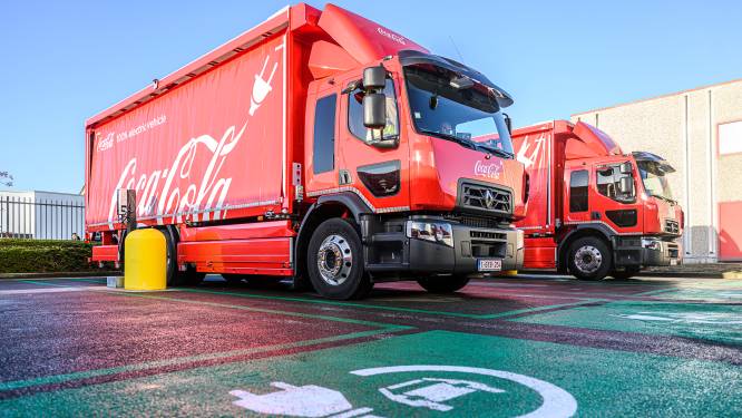 Coca-Cola goes electric: drankenproducent doet lokale leveringen voortaan met 30 elektrische trucks