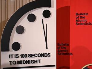 L'horloge de l'apocalypse n’a jamais été aussi proche de minuit, l'heure de la fin des temps