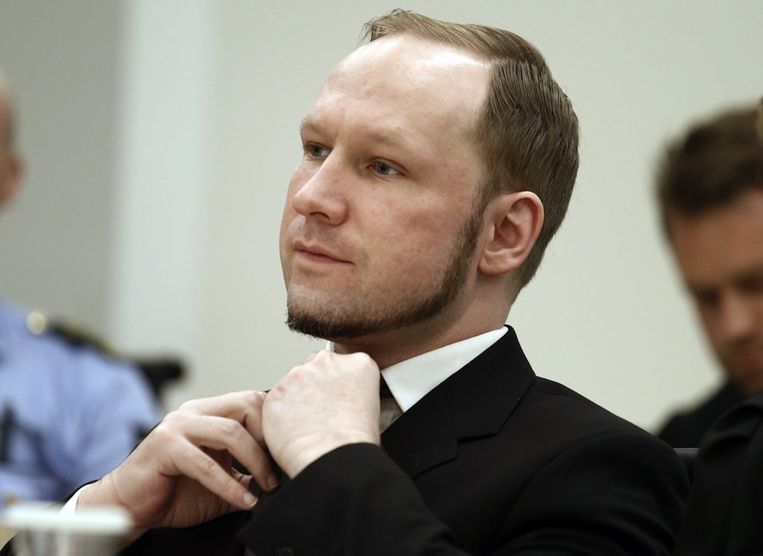 Anders Breivik. Beeld EPA