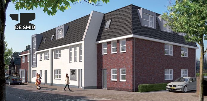 Ontwerpschets bouwplan Smid in Wagenberg