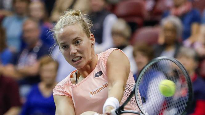 Tennissters maatje te klein voor VS