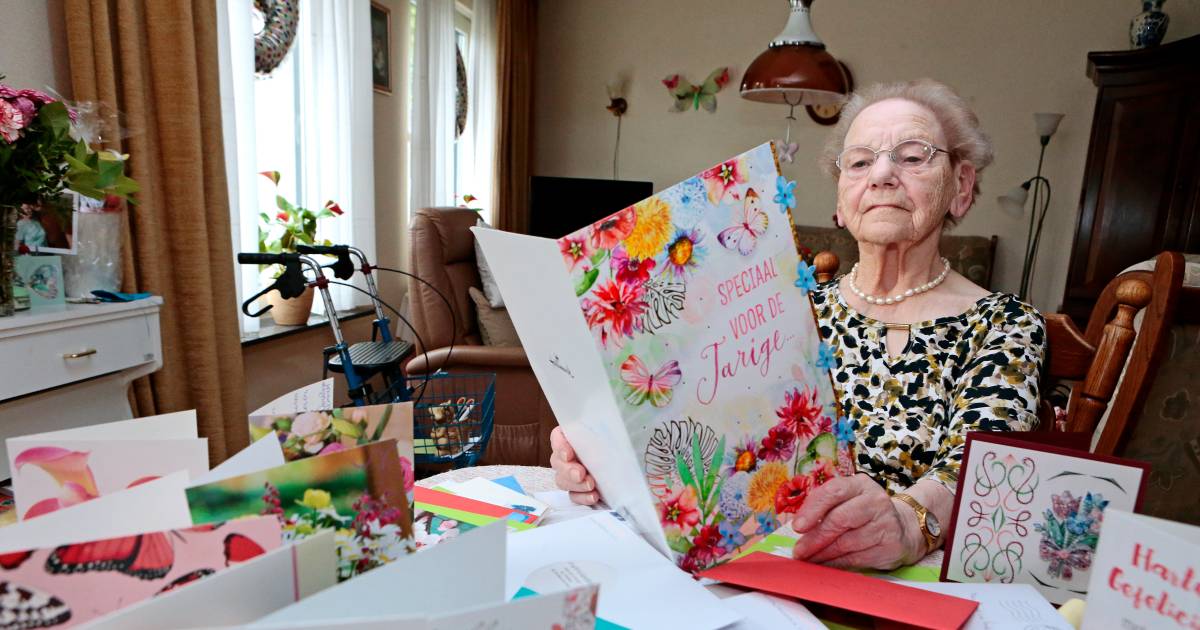 Oproep Om Kaarten Aan Jarige Jenny 90 Te Sturen Krijgt Massaal Gehoor Niet Te Bevatten Zo Veel Rivierenland Ad Nl