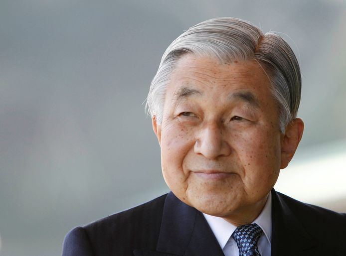De Japanse keizer Akihito in 2011.