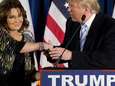 Sarah Palin zet campagne voor Trump even stop na zwaar ongeval echtgenoot