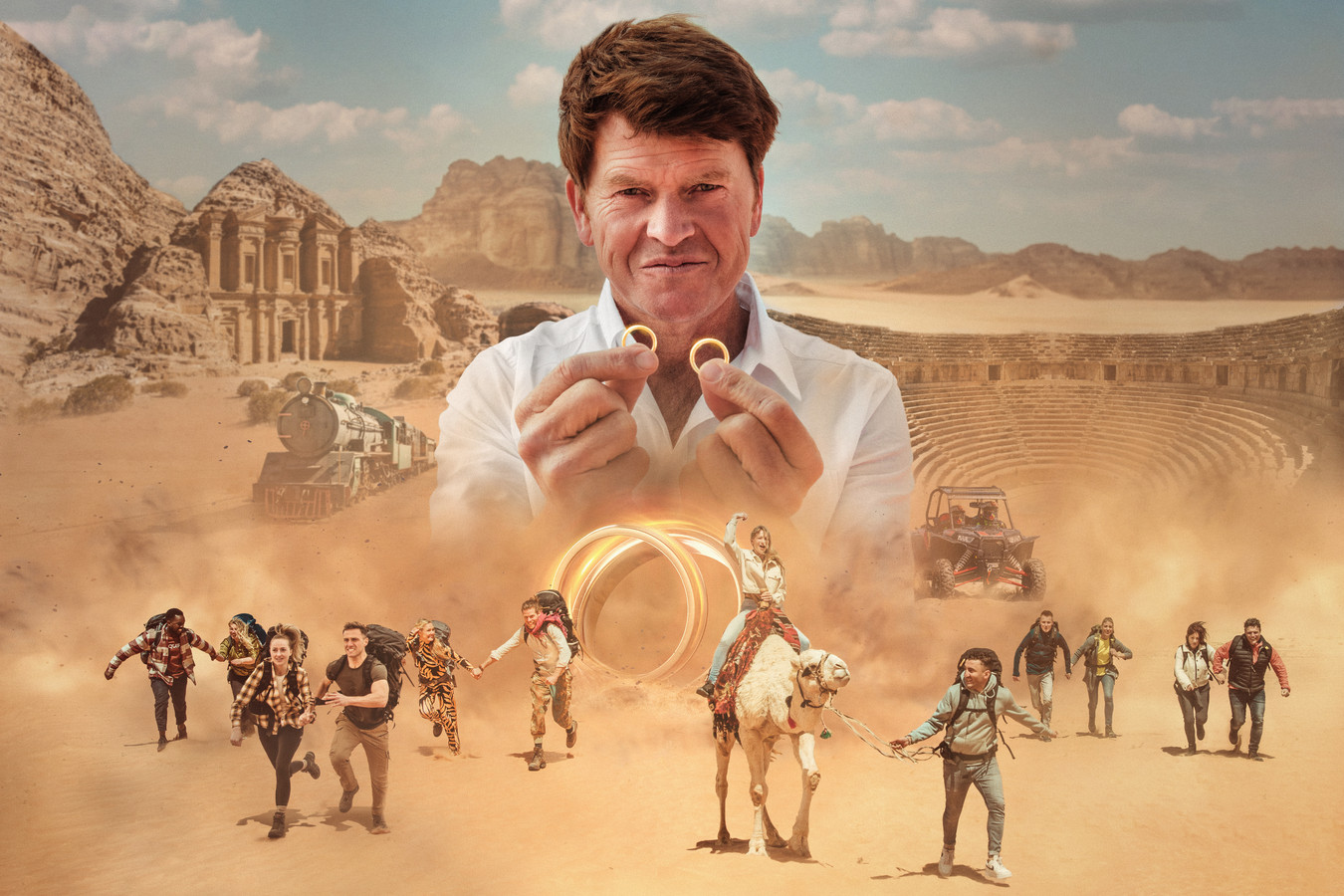 Vanavond op tv Race om de Ringen, The Passion Hemelvaart en De Bevers Foto tubantia.nl