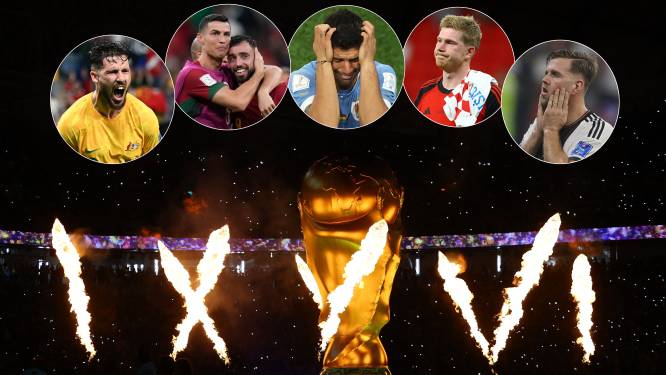 Groepsfase op het WK in Qatar: Duitsland en België naar huis, ‘gestolen goal’ Ronaldo en tranen bij Suárez