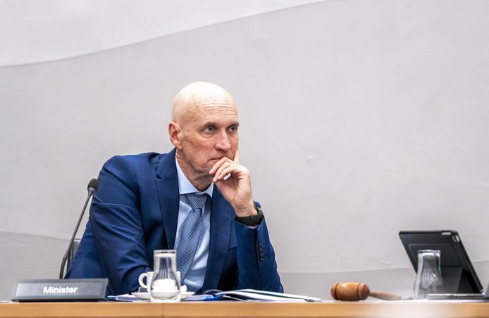 De minister van Volksgezondheid, Welzijn en Sport Ernst Kuipers (D66) tijdens een eerder commissiedebat in de Tweede Kamer.