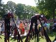 Zomers weer lokt massa volk naar Parktheaterfestival
