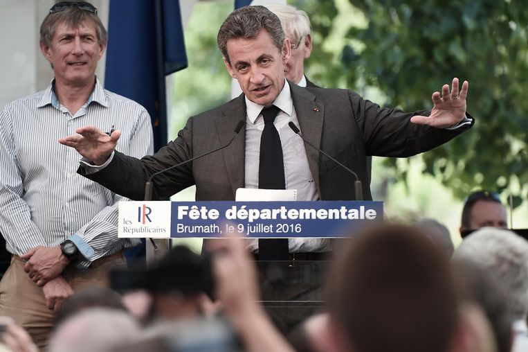 Nicolas Sarkozy. Beeld afp
