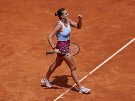 Sabalenka klopt Sakkari en bereikt finale in Madrid, Rojer strandt in halve finales