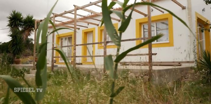 De huurwoning van Christian Brückner op 2,5 kilometer van Praia da Luz.