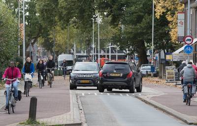Churchillweg Wageningen wordt fietsstraat, ander plan Bennekom