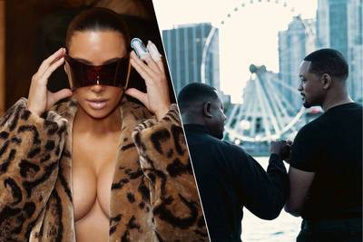 CELEB 24/7. Kim Kardashian uit de kleren op Paris Fashion Week en Will Smith kijkt uit naar Bad Boys 4
