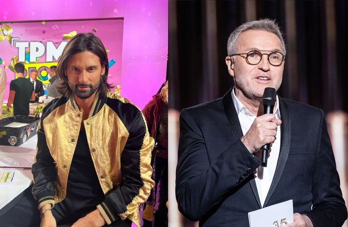 Hugo Manos et Laurent Ruquier.
