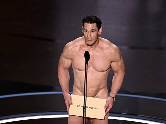 Was John Cena echt vollédig naakt op podium van Oscars of niet? Backstagebeelden onthullen het
