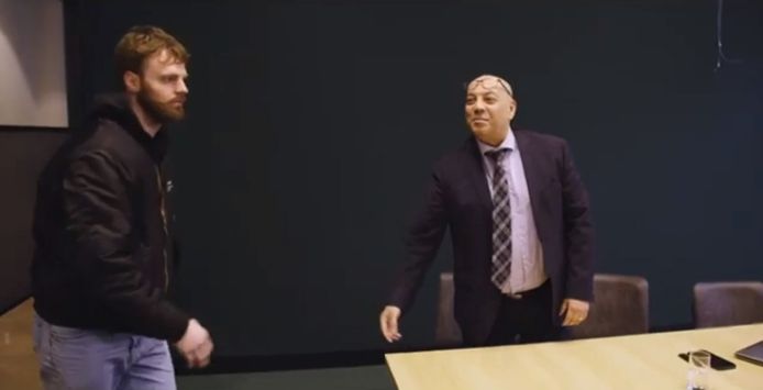 Tim Hofman en Ralph Mamadeus in de aflevering van Boos.