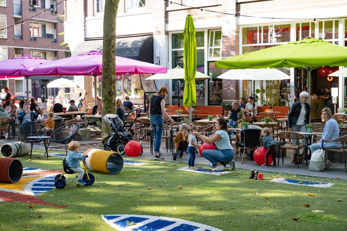 Het Faberplein in Nijmegen.