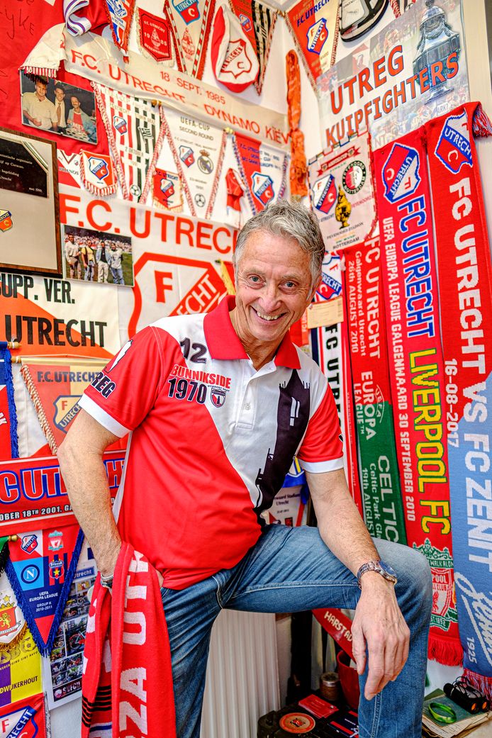 Siege Postuma, vice-voorzitter van de Supportersvereniging van FC Utrecht.