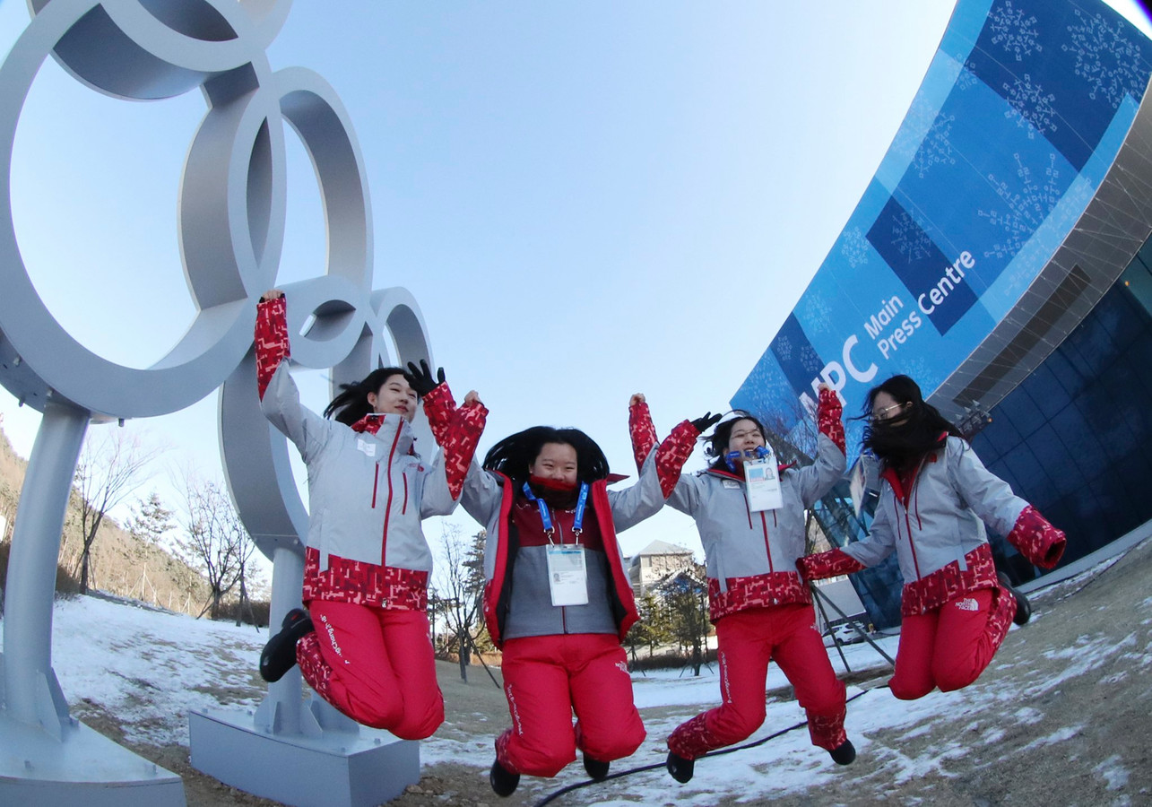 Pyeongchang rekent op bitter koude opening Foto AD.nl