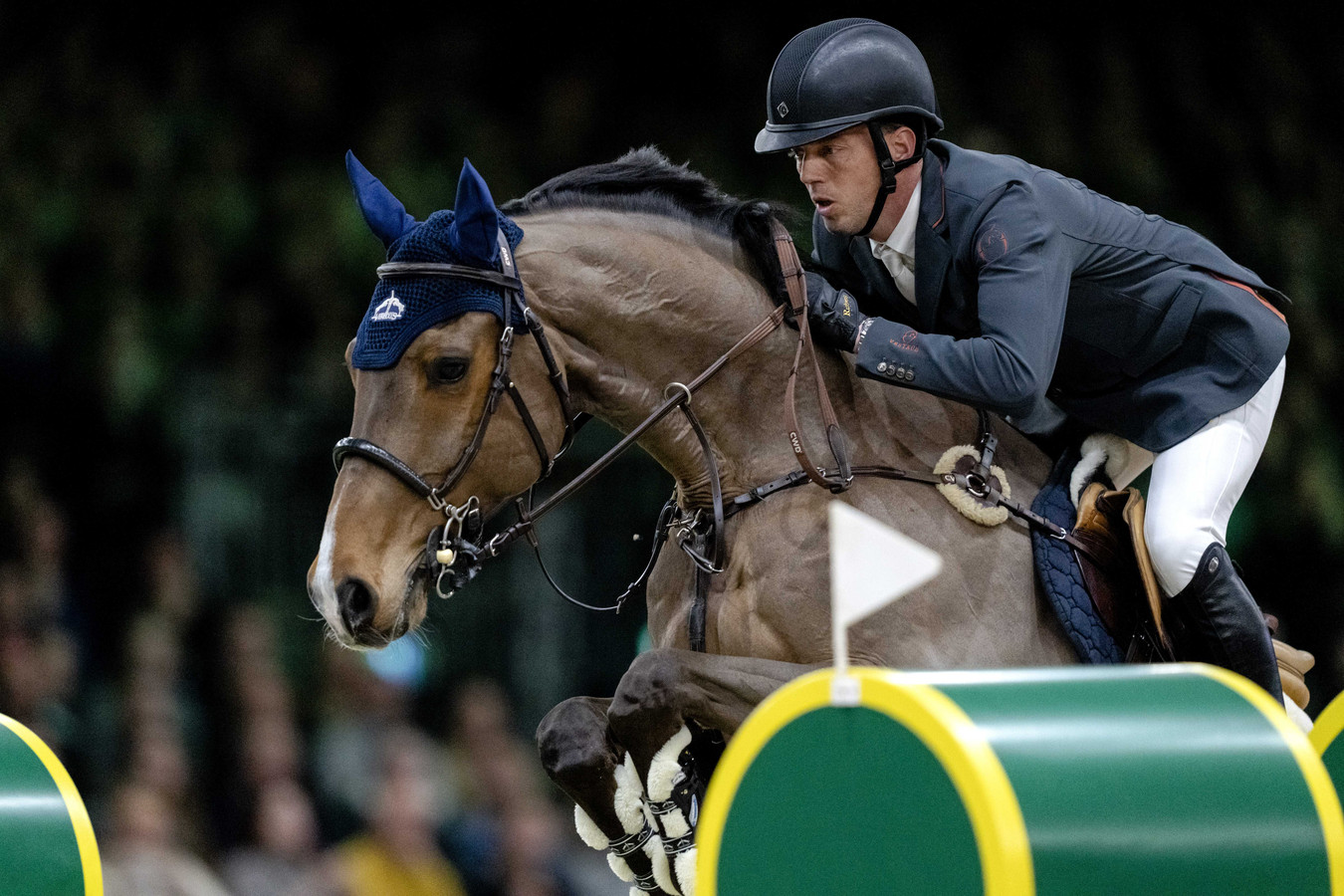 Springruiter Smolders heeft podium in zicht bij wereldbekerfinale