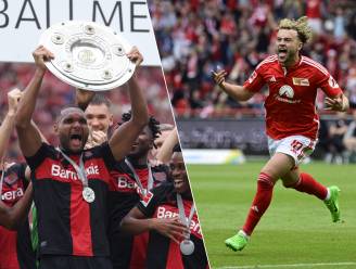 Leverkusen schrijft geschiedenis: kampioen wint ongeslagen de Bundesliga - miraculeuze ontsnapping Union Berlin in blessuretijd
