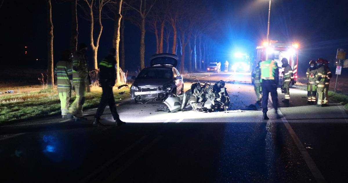 Ernstig ongeval N714 tussen Emmeloord en Espel: traumahelikopter biedt assistentie