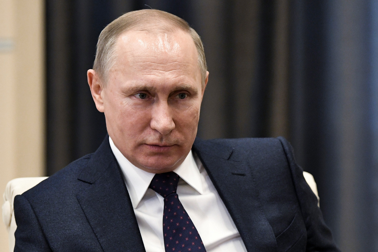 De Russische president Vladimir Poetin. Beeld AP