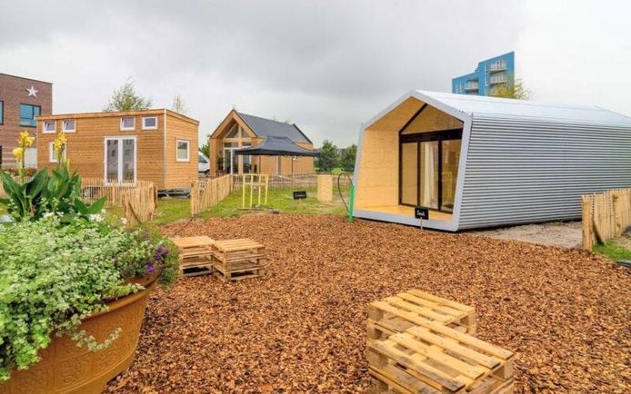 Tiny houses in Dordrecht.