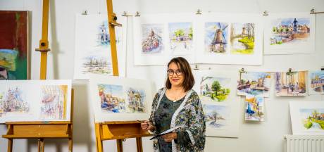 Lia maakt wonderschone aquarellen: van Brielse bruggetjes tot aan stadsgezichten van Venetië