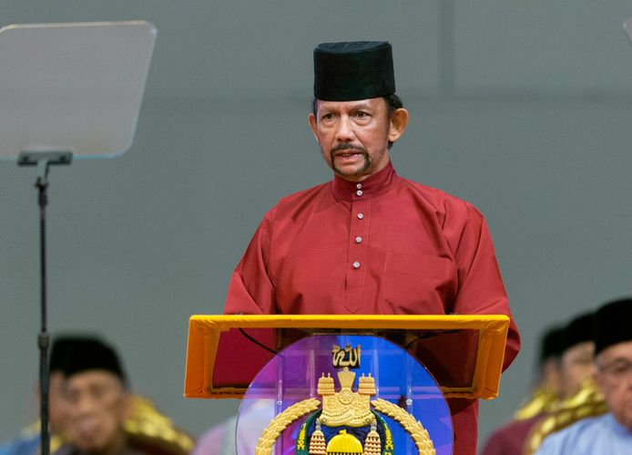 Sultan Hassanal Bolkiah van Brunei.