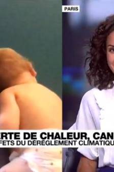 François Gemenne intervient en direct... avec son bébé dans les bras 