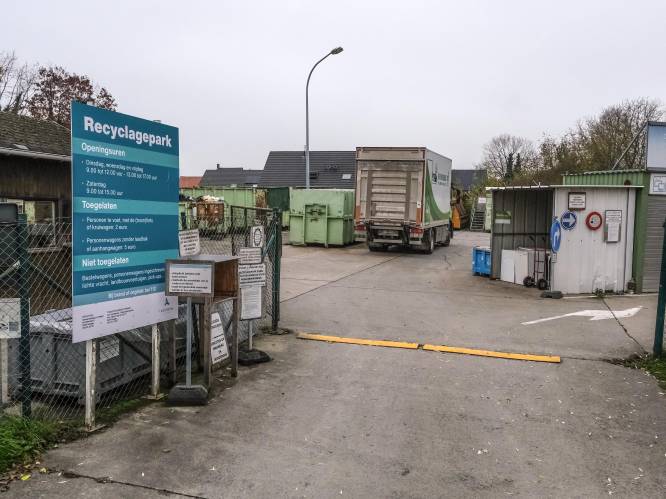 Nieuw recyclagepark komt er tóch, maar dan wel zonder nieuwe loods: “We gaan op zoek naar een andere locatie voor dat nieuw gebouw”