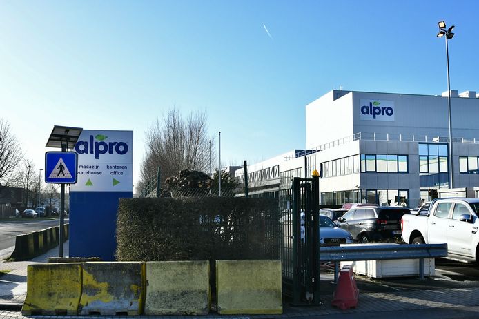 Voedingsbedrijf Alpro in Wevelgem.