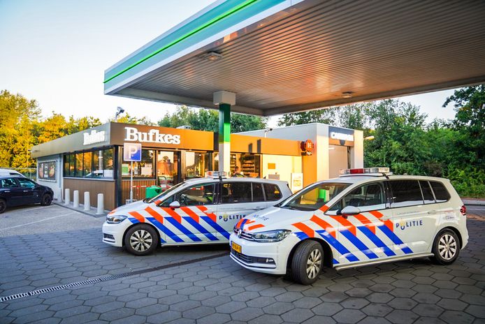 Overval op tankstation in Eindhoven.