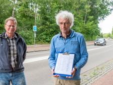 Wouwenaren in actie voor een veiligere Molensingel: ‘Straks is het kalf verdronken en dempt men de put’