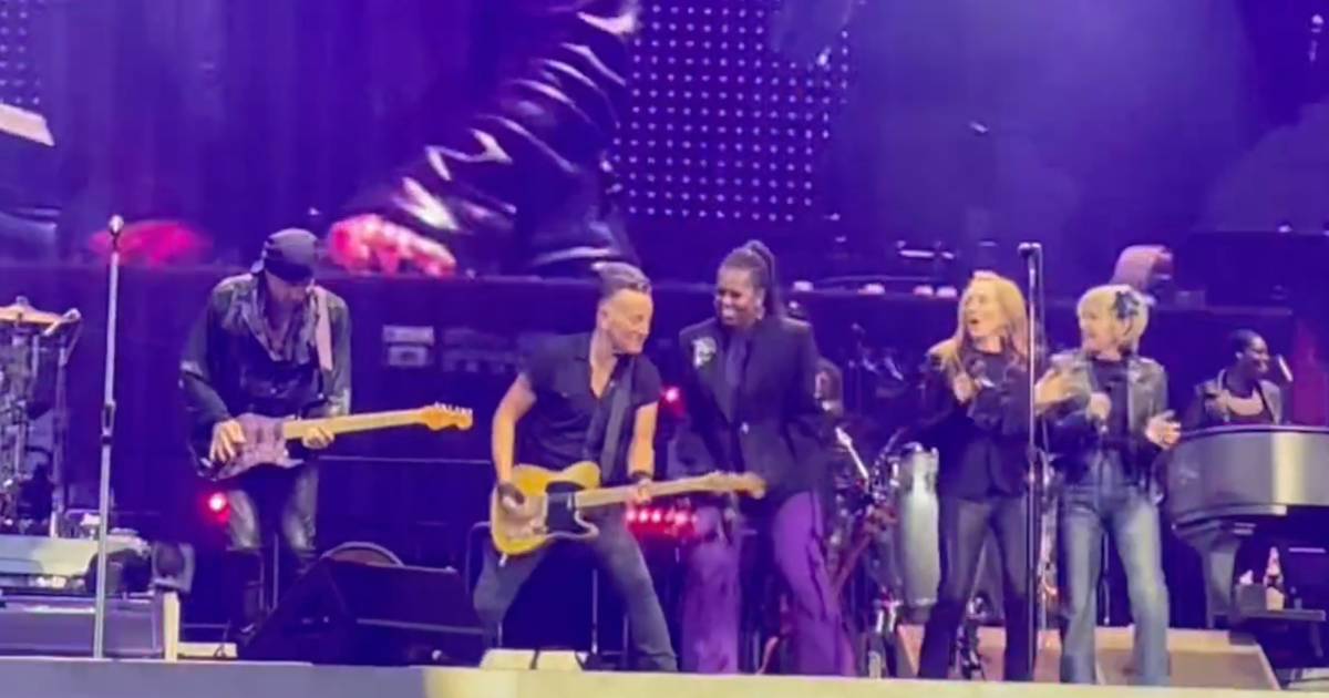 "Michelle Obama Sings with Springsteen and Spielberg: The Story Behind